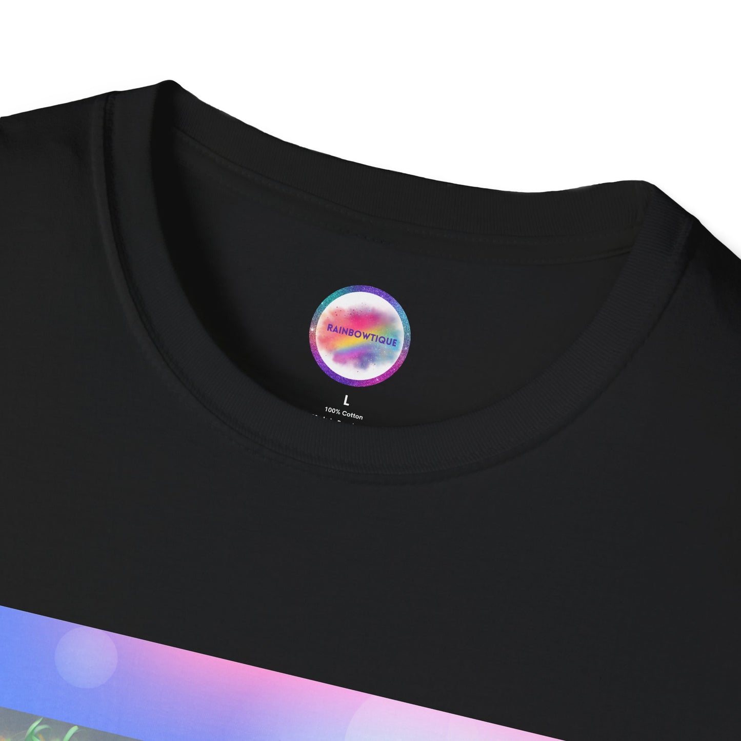 AI Rainbow Robot Trans Pride T-Shirt – Bold All-Over Print Tee for Inclusivity & Self-Expression – Love is Love Cyber Art