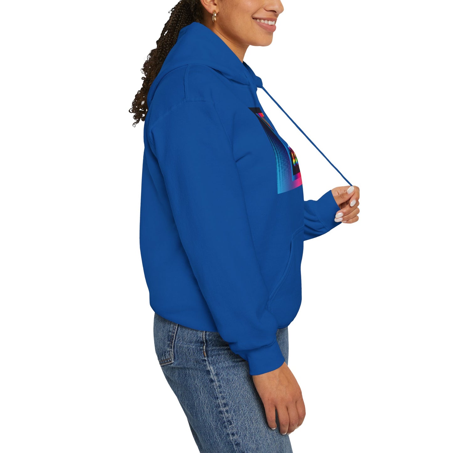Rainbow Rubber Ducky Pride Hoodie – Cozy & Colorful All-Over Print Sweatshirt – Fun LGBTQ+ Streetwear & Pride Fashion