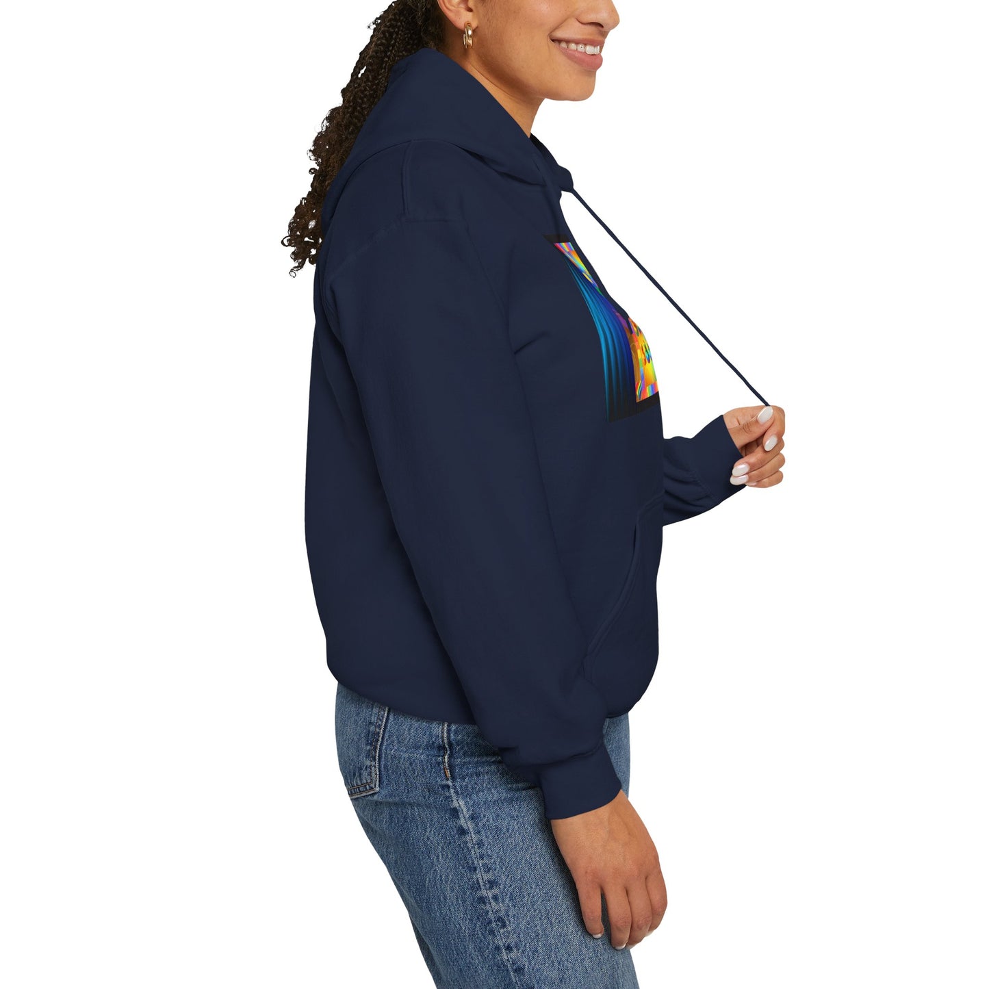Rainbow Rubber Ducky Pride Hoodie – Cozy & Colorful All-Over Print Sweatshirt – Fun LGBTQ+ Streetwear & Pride Fashion