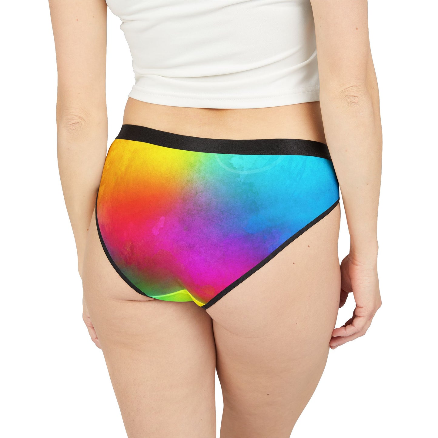 Rainbow Prism – Vibrant Bikini Briefs – Bold LGBTQ+ Pride Underwear | Soft, Breathable & Comfortable Fit