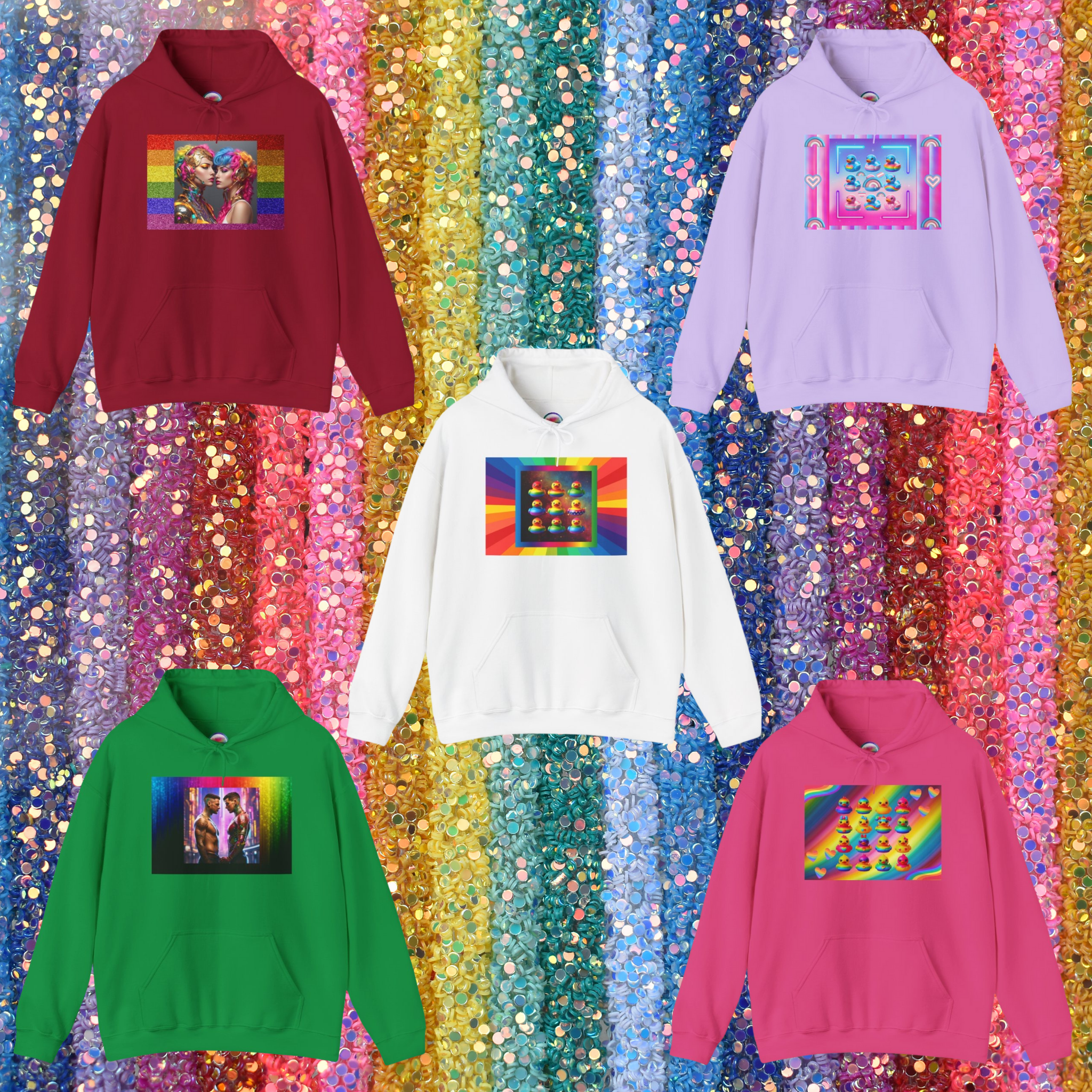 Rainbowtique: LGBTQ+ Hoodies & Sweaters | Rainbow Pride & Gender-Neutral Apparel