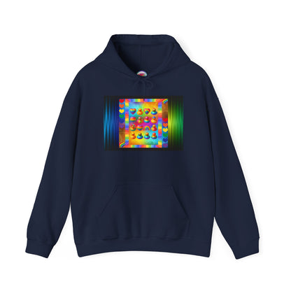 Rainbow Rubber Ducky Pride Hoodie – Cozy & Colorful All-Over Print Sweatshirt – Fun LGBTQ+ Streetwear & Pride Fashion