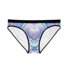 Rainbow Dreamscape Fantasy Fairytale Pastel Heart Bikini Briefs – Soft, Breathable LGBTQ+ Pride Underwear | Cute & Whimsical Comfort