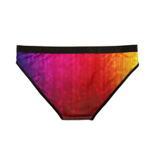 Rainbow Fire Gradient Bikini Briefs – Bold LGBTQ+ Pride Underwear | Soft, Breathable & Comfortable Fit
