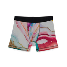 Rainbow Marble Magic Boxer Briefs – Colorful Pride Underwear | Soft, Breathable Artistic Loungewear for All-Gender Comfort by Rainbowtique