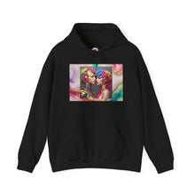 AI Rainbow Robot Love Hoodie – Bold & Futuristic All-Over Print Sweatshirt – LGBTQ+ Pride & Love is Love Fashion