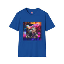 AI Rainbow Robot Love T-Shirt – Bold & Unique All-Over Print Tee – Vibrant LGBTQ+ Pride Streetwear