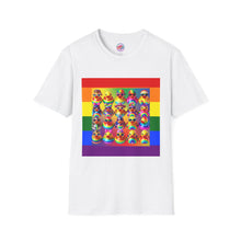 Rainbow Rubber Ducky Pride T-Shirt – Fun All-Over Print Tee for LGBTQ+ Celebrations & Self-Expression – Playful & Colorful Design