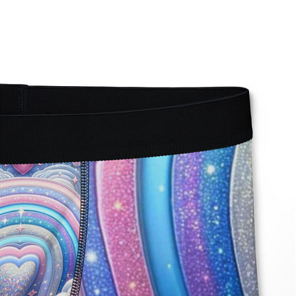 Rainbow Dreamscape Fantasy Fairytale Trans-Pride Boxer Briefs – Pastel Pride Underwear | Soft, Breathable & Ultra-Comfortable Fit