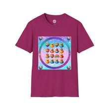 Rainbow Rubber Ducky Pride T-Shirt – Fun & Colorful All-Over Print Tee – LGBTQ+ Streetwear & Pride Celebration Fashion