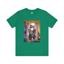 AI Rainbow Robot LoveisLove Pride T-Shirt – Bold & Futuristic – LGBTQ+ Pride & Cyberpunk Fashion
