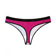 Rainbow Cotton Candy Cosmos Thong – Vibrant Galaxy Pattern from Rainbowtique’s Athletic Wear Collection