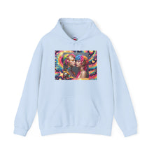 AI Rainbow Robot Love Hoodie – Bold & Futuristic All-Over Print Sweatshirt – LGBTQ+ Pride & Love is Love Fashion