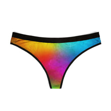 Rainbow Prism – Bold Thong – Vibrant LGBTQ+ Pride Lingerie | Soft, Breathable & Comfortable Fit