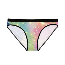 Cosmic Stardust Glow Bikini Briefs – Pastel Galaxy Pride Underwear | Soft, Breathable LGBTQ+ Intimates for All Genders by Rainbowtique