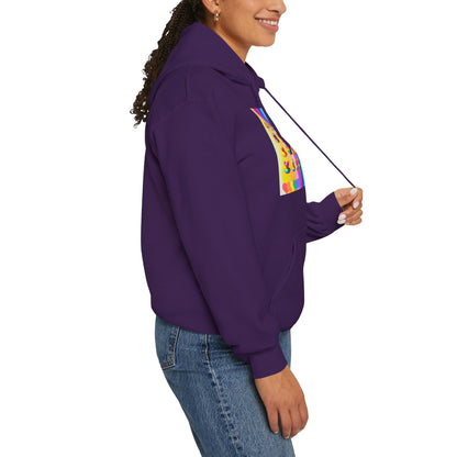 Rainbow Rubber Ducky Pride Hoodie – Cozy & Colorful All-Over Print Sweatshirt – Fun LGBTQ+ Streetwear & Pride Fashion