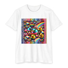 Sparkle n Splash Rainbow Rubber Ducky Pride T-Shirt – Loose-Fitting Tee for Comfort & Fun – Vibrant LGBTQ+ Festival Fashion