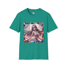 Rainbow Fantasy Fairytale Anime Princess T-Shirt – Eye-Catching & Stylish All-Over Print Tee – Perfect for Anime & Cosplay Lovers